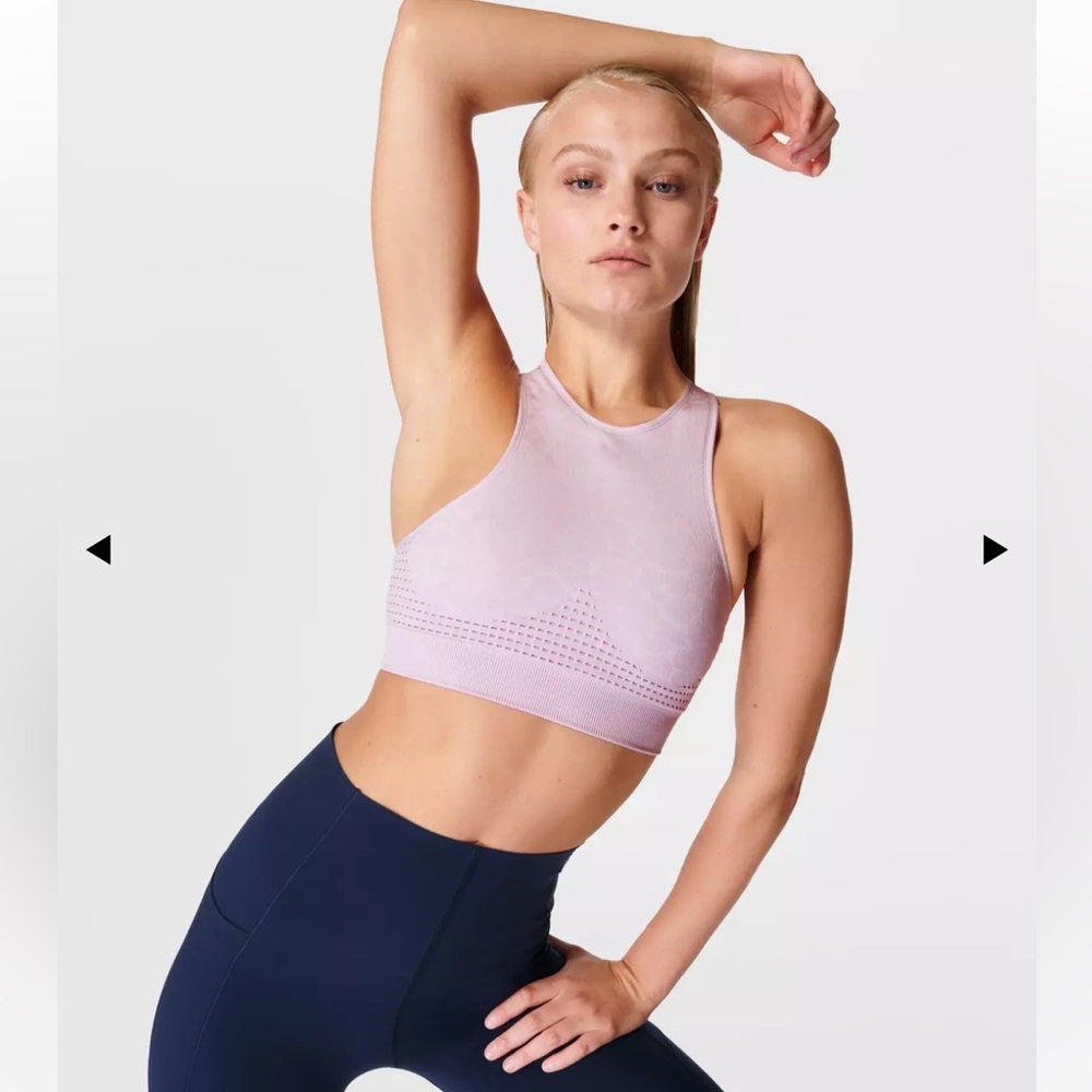 NWT Sweaty Betty Stamina High Neck Bra